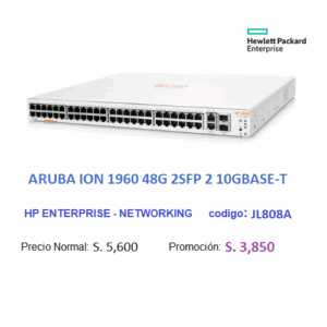 HPE ARUBA ION 1960 48G 2XT 2XF SW -JL808A