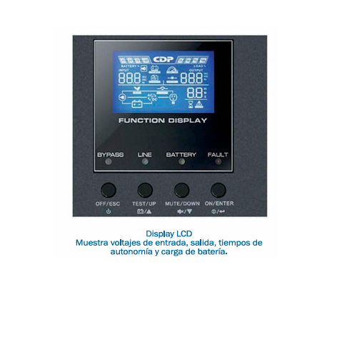 UPS CDP UPO22-10AX 10KVA/10KW. - Imagen 4