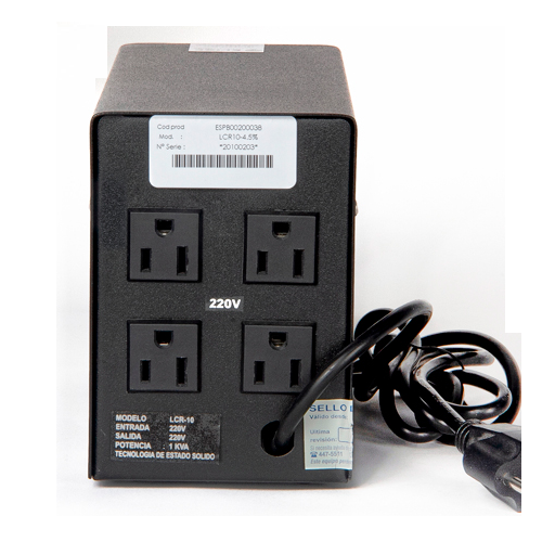 Estabilizador Elise Ieda Poder LCR20-4.5%, Solido, 2.0kVA, 220V - Imagen 2