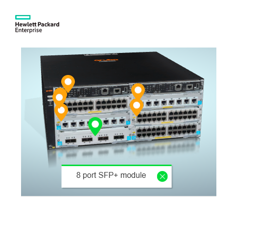 Switch HPE Aruba Networking 5400R ZI2 8 port – J9995A - Imagen 5