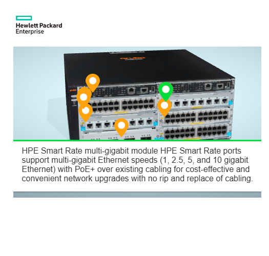 Switch HPE Aruba Networking 5400R ZI2 8 port – J9995A - Imagen 7