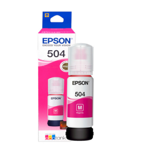 Botella de tinta EPSON T504320, color Magenta