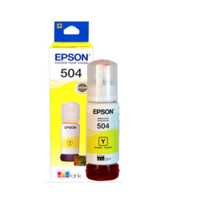 Botella de tinta EPSON T504420, color Amarillo