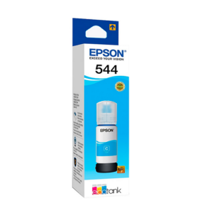 Botella de tinta EPSON T544220, color Cyan