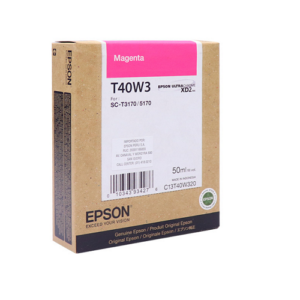 Tinta EPSON T40W320, color Magenta