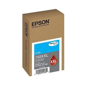 Tinta EPSON T748XXL220, color Cian