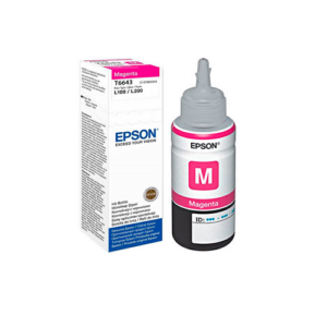 Botella de Tinta EPSON T664320, color Magenta
